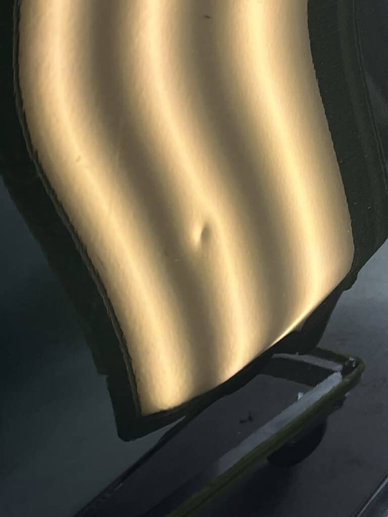 N-BOXにできたドアパンチをデントリペアで直しました!